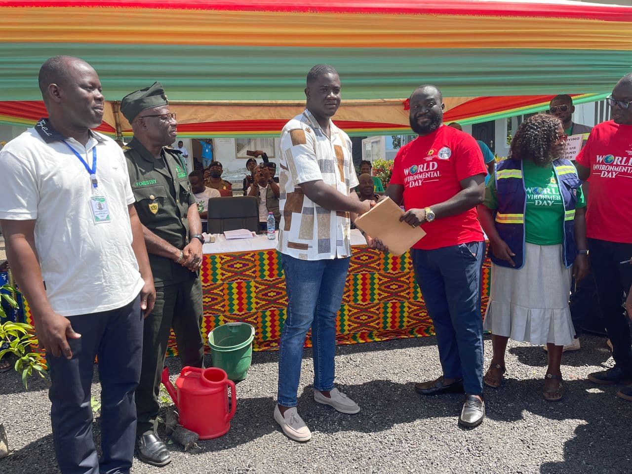 Concerned Citizens of Atewa Landscape in collaboration with FLOWER commemorate World Environment Day with a Peaceful Walk in Abuakwa South